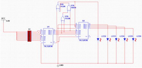 實驗二 組合邏輯電路設計實驗報告